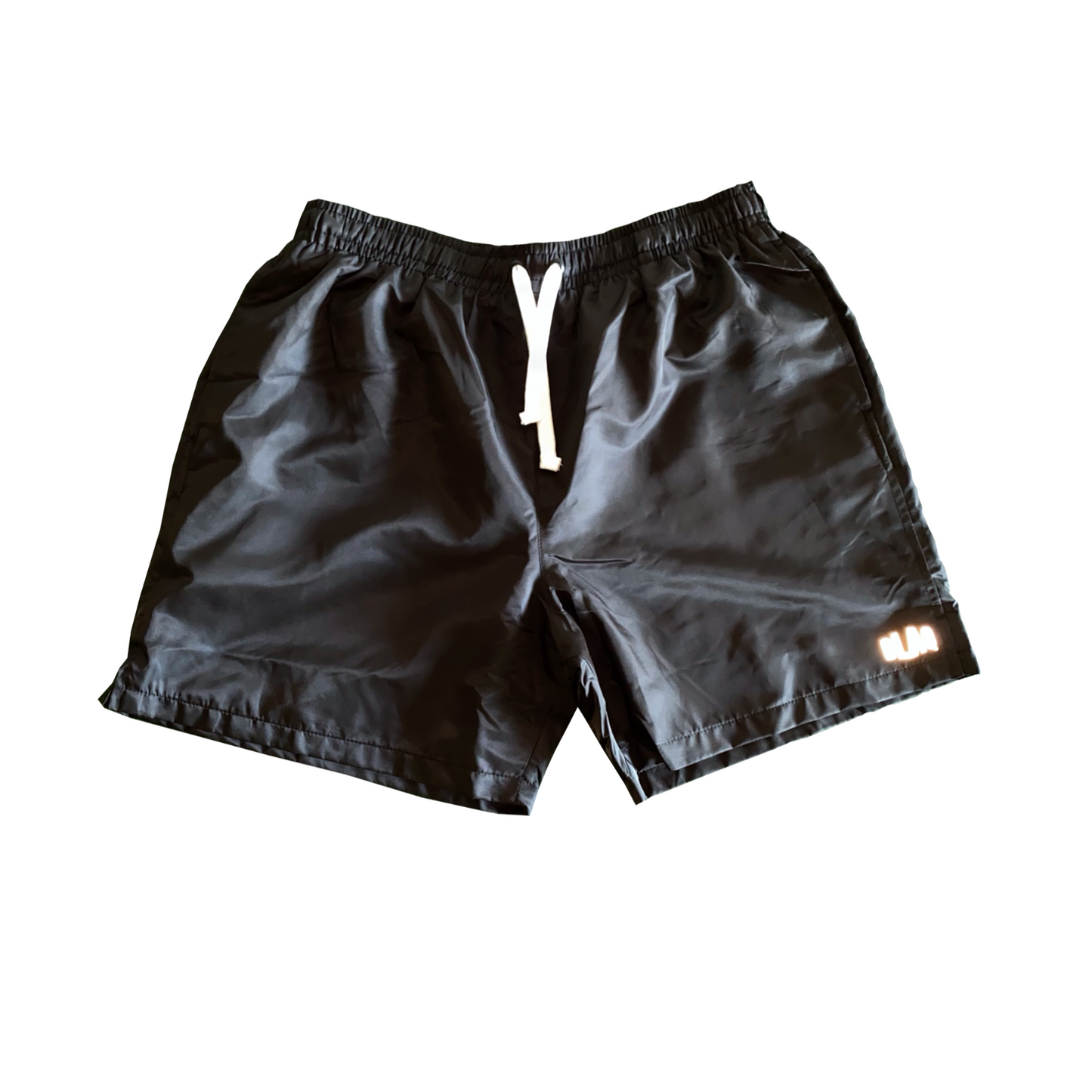 Reflective Box Logo Windbreaker Shorts