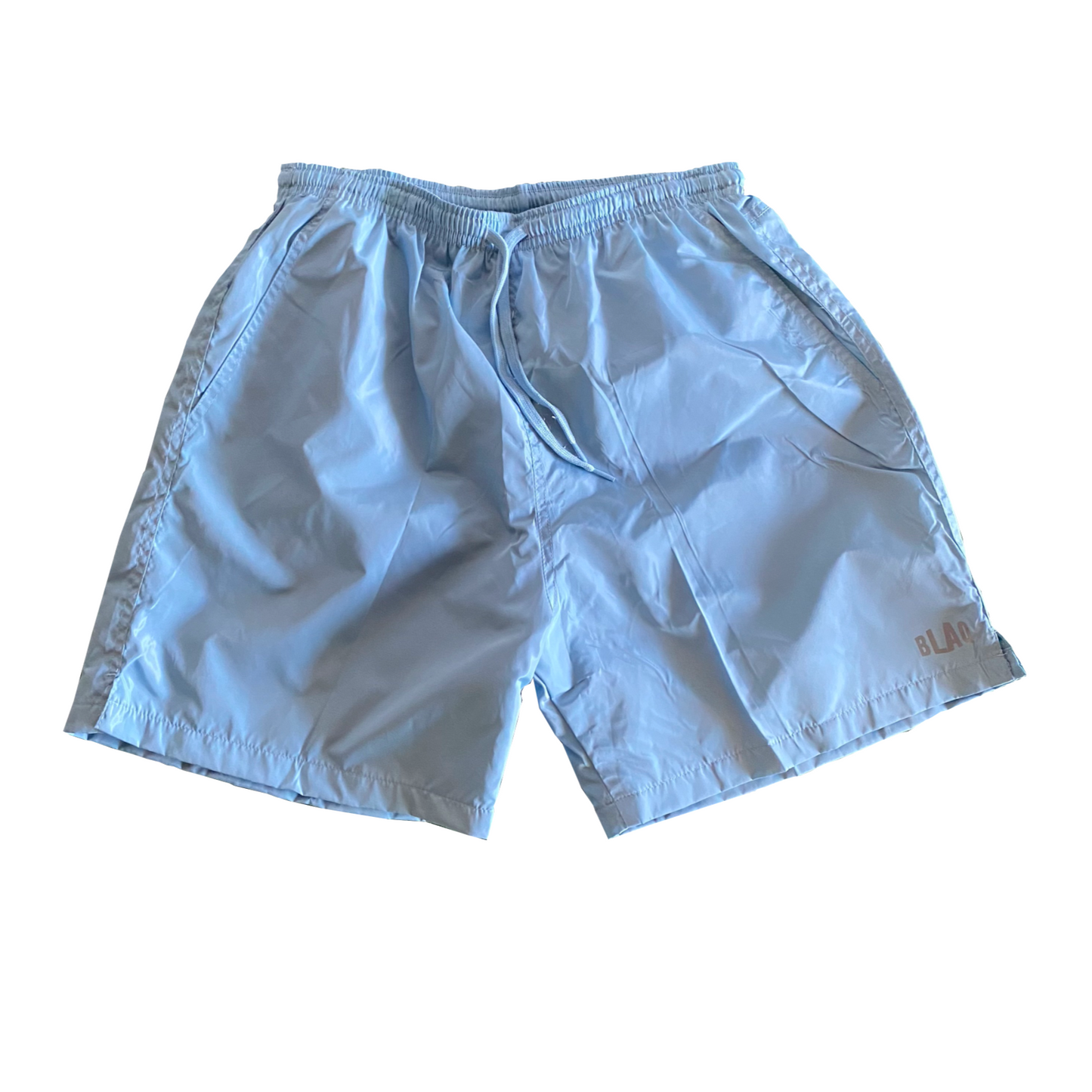 Reflective Box Logo Windbreaker Shorts